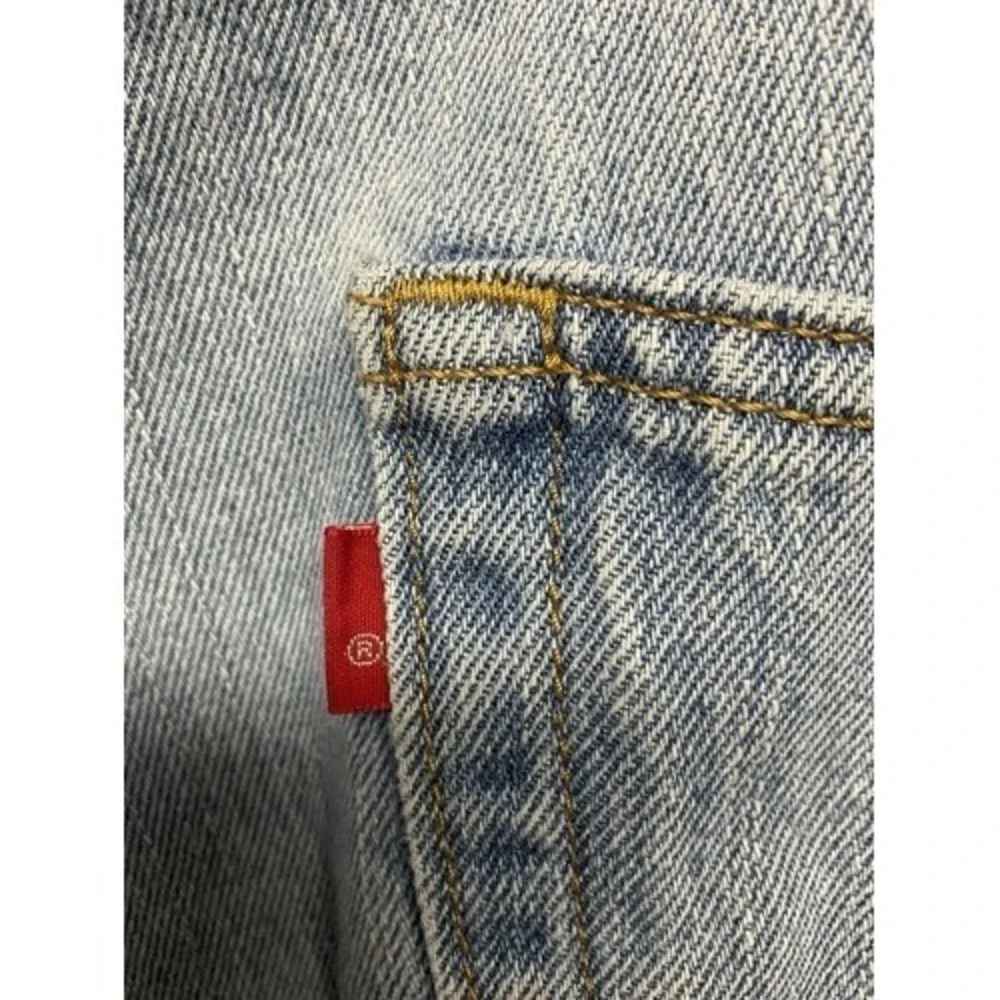 Levi's 505 Regular Fit‎ Blue Light Wash Mid Rise Denim Jeans Men 40x30 India